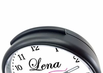 CreaDesign Kinder Funkwecker Personalisiert Mit Namen Cowboy Pferde Atom-/Funkuhr, 12-Stunden-Anzeigeformat, Schlummerfunktion, Nachtlicht, Geräuschlos/Ohne Ticken 4 CreaDesign Kinder Funkwecker Personalisiert Mit Namen Cowboy Pferde Atom-/Funkuhr, 12-Stunden-Anzeigeformat, Schlummerfunktion, Nachtlicht, Geräuschlos/Ohne Ticken – Bild 4