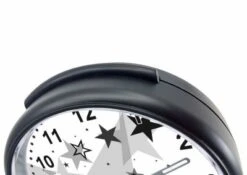 CreaDesign Kinder Funkwecker Personalisiert Mit Namen Sterne Atom-/Funkuhr, 12-Stunden-Anzeigeformat, Schlummerfunktion, Nachtlicht, Geräuschlos/Ohne Ticken -Heim-Audio 20306945 04