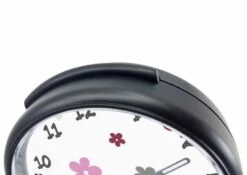 CreaDesign Kinder Funkwecker Personalisiert Mit Namen Blume Atom-/Funkuhr, 12-Stunden-Anzeigeformat, Schlummerfunktion, Nachtlicht, Geräuschlos/Ohne Ticken -Heim-Audio 20307386 04