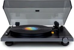 Bigben Thomson Plattenspieler TT700 Schwarz/grau