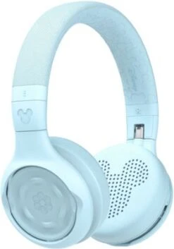 StoryPhones Disney, Blau (mit Silber Disk) - Kabellose Bluetooth Kinderkopfhörer, Die Geschichten Erzählen