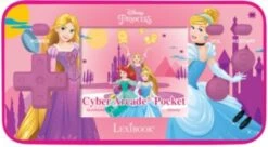 LEXIBOOK Disney's Princesses Cyber Arcade Pocket Tragbare Spielkonsole
