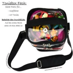 PUNALU Transparente Tasche Für Toniebox Und Zubehör, Platz Für Bis Zu 15 Tonies Toniebox Tasche 8 PUNALU Transparente Tasche Für Toniebox Und Zubehör, Platz Für Bis Zu 15 Tonies Toniebox Tasche -Heim-Audio 26827573 03