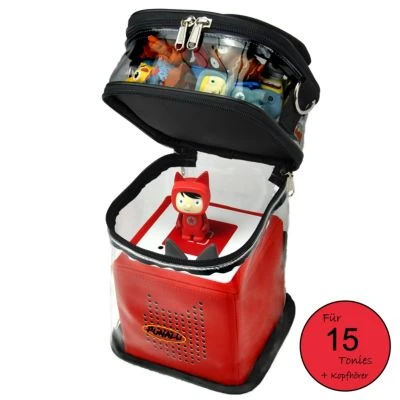 PUNALU Transparente Tasche Für Toniebox Und Zubehör, Platz Für Bis Zu 15 Tonies Toniebox Tasche 4 PUNALU Transparente Tasche Für Toniebox Und Zubehör, Platz Für Bis Zu 15 Tonies Toniebox Tasche – Bild 4