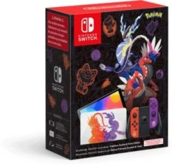 Nintendo Switch - OLED-Modell - Pokémon Karmesin & Purpur-Edition