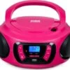 Bigben Tragbares CD/Radio CD62 USB/BT [pink]