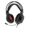 Deltaco LED Stereo-Headset (PC-Gaming, 2 X 3,5 Mm Anschlüsse 40 Mm Orange LED)