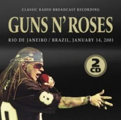 CD Guns `N' Roses - Rio De Janeiro,2001 (2 CD)