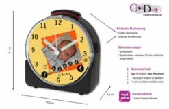 CreaDesign Kinder Funkwecker Weiß Personalisiert Mit Namen Scrapbooking -Heim-Audio 28901950 05