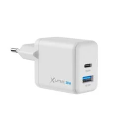Xlayer Charger Powercharger 38W USB-C Schnellladegerät Dual Power Delivery Schnellladen Für IPad IPhone 14 13 Mini 13 Pro Max 12 11 SE XS, Android Geräte
