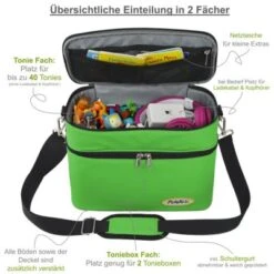 PUNALU Große Tasche Für Toniebox Inkl. Schutzfolie Passend Für Toniebox, Platz Für 68 Tonies, Set Toniebox Tasche + Toniebox Aufkleber 8 PUNALU Große Tasche Für Toniebox Inkl. Schutzfolie Passend Für Toniebox, Platz Für 68 Tonies, Set Toniebox Tasche + Toniebox Aufkleber -Heim-Audio 29968568 03