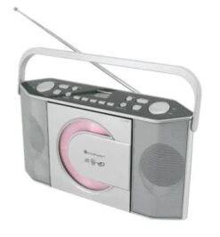 Soundmaster RCD1755SI UKW Radio Mit Vertikalem CD MP3 Spieler Küchenradio