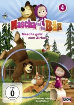 DVD Mascha Und Der Bär 04 - Mascha Geht Zum Zirkus