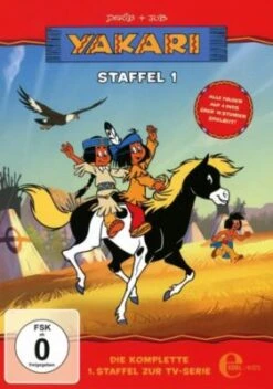 DVD Yakari Staffelbox 1 - Die Komplette 1. Staffel Zur TV- Serie (4 DVDs)