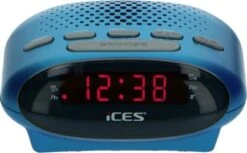 Lenco ICR-210 Blue - Radiowecker Mit UKW-Radio, Blau