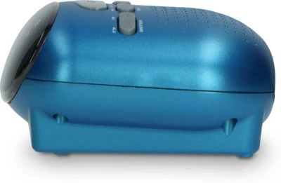 Lenco ICR-210 Blue - Radiowecker Mit UKW-Radio, Blau 4 Lenco ICR-210 Blue - Radiowecker Mit UKW-Radio, Blau – Bild 4