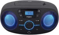 Bigben Tragbares CD/Radio Mit USB Schwarz